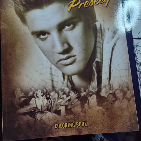Elvis Presely Coloring books set of 13 - Picture 8 of 13
